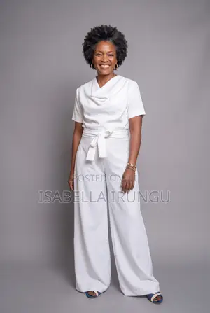 Cowl Neck Top and Palazzo Trouser Set
