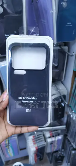 Xiaomi Mi 17 Pro Max Silicone Case - Black