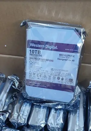 WD Purple 10TB Hard Drive kwa CCTV Recording 24/7