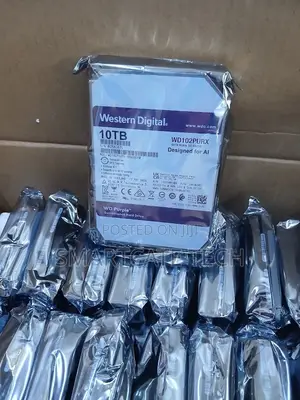 WD Purple 10TB Hard Drive ya Surveillance