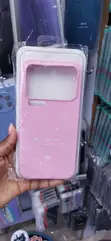 Xiaomi 17 Pro Max Case - Pink Silicone - 1