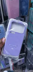 Kifaa cha Kesi ya Silicone Nyeupe-Zambarau kwa Mi 17 Pro Max - 2