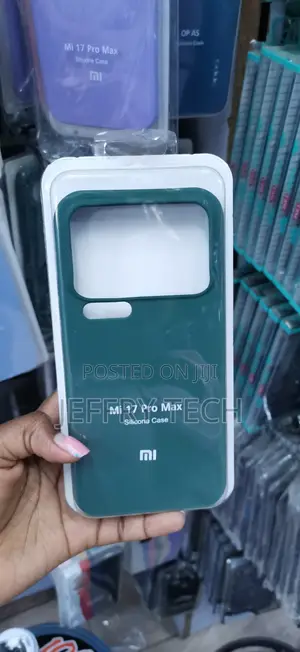 Xiaomi 17 Pro Max Dark Green Silicone Back Cover Case