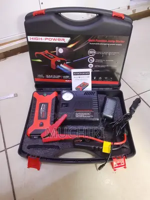 3-in-1 Car Jump Starter na Air Compressor