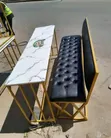 Brand New Waiting Bench - Black Velvet - 2