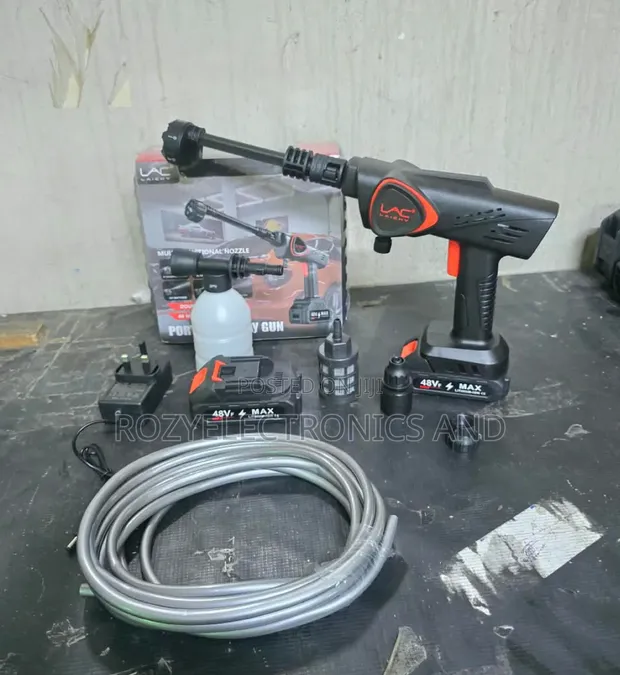 Lac Cordless Car Wash 48V na Foam Gun - 1