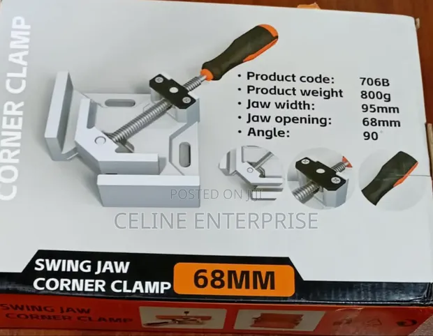 Adjustable 90-Degree Angle Clamp - 1