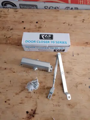 Heavy Duty Hydraulic Door Closer - Silver