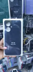 Kifuniko cha Bluu Nyeusi cha Silicone cha Vivo Y27 4G - 1