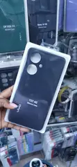 Kifuniko cha Bluu Nyeusi cha Silicone cha Vivo Y27 4G - 2