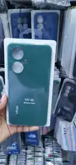 Dark Green Matte Silicone Back Case for Vivo Y27 4G - 1