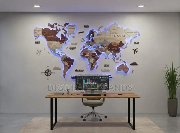 Nembo za Ukuta za Ofisi za 3D Zilizobinafsishwa na Greenleaf Ventures - 1