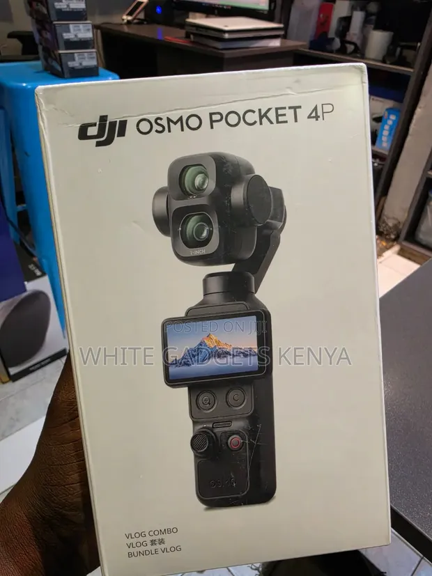 DJI Osmo Pocket 4P Vlog Combo (Mpya Kabisa) - 1