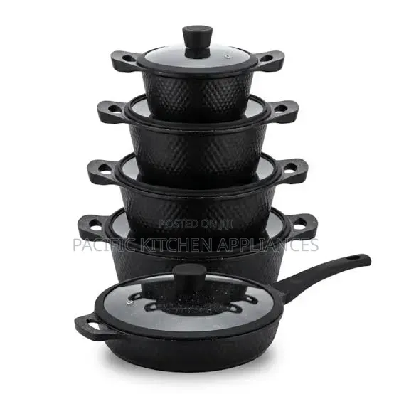 Bosch 11pc Nonstick Granite Cookware Set - 1