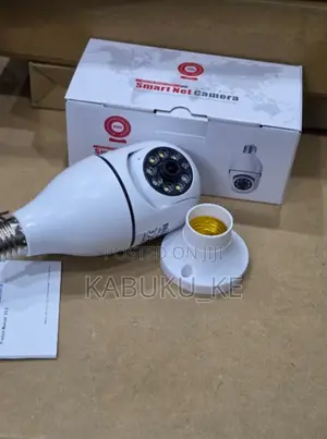 Kamera ya Balbu ya CCTV isiyo na waya ya V380 PTZ