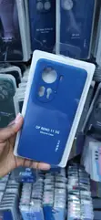 Dark Blue Liquid Silicone Case for Oppo Reno 11 5G - 2