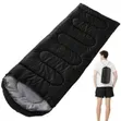 Heavy Duty Sleeping Bag - Black, Green & Blue - 2