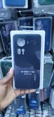 Kava ya Kinga ya Silicone Nyeusi Nyeusi kwa OPPO Reno 11 5G - 1