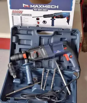 Maxmech Original Rotary Hammer 800W ya Kitaalamu