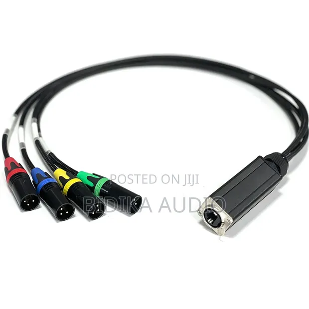 Professional OFC DMX Network Data Extension Cable Splinter - 1