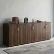 6-Door Executive Credenza Cabinet - 2