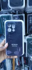 Kifaa Kipya cha Rangi ya Bluu Nyeusi cha Silicone kwa Oppo Find X9 - 1