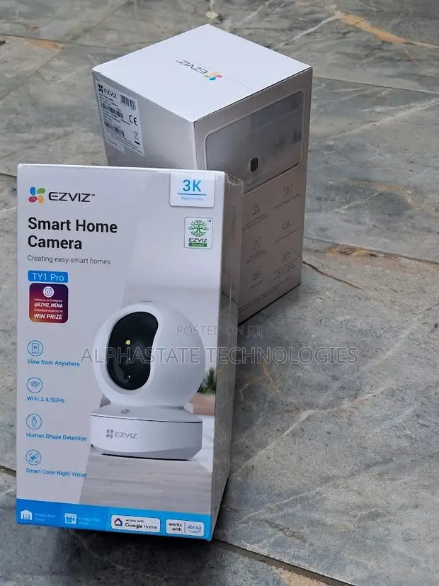EZVIZ TY1 Pro 3K HD Kamera ya Usalama ya Ndani - 1