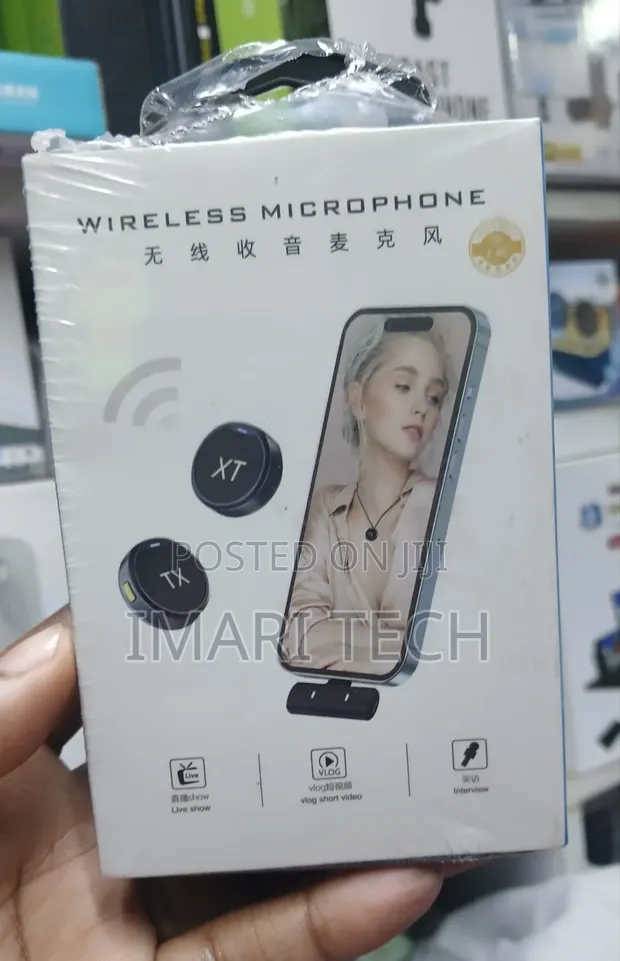 Kifaa cha Maikrofoni Isiyo na waya ya Lapel - 1