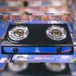 Eurochef 2 Burner Gas Cooker - Stainless Steel Black - 1