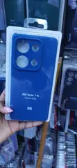 Kifaa cha Bluu cha Silicone kwa Xiaomi Redmi Note 14 Series - 1
