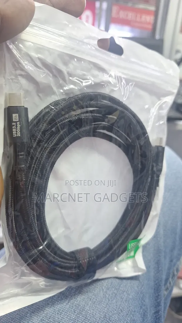 3.2m Braided USB-C to USB-C Cable na Alt Display - 1