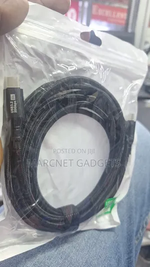 3.2m Braided USB-C to USB-C Cable with Alt Display