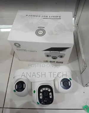 Kamera ya V380 Pro Triple Lens Solar WiFi PTZ