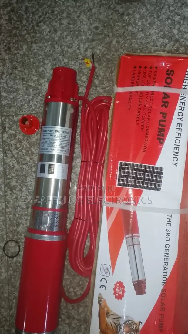 400W DC 24V Submersible Solar Water Pump (40m Head) - 1