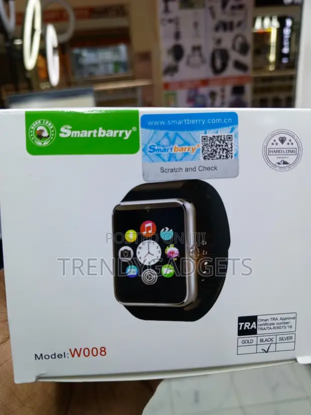W008 Smartwatch with SIM and Memory Card Support - 1