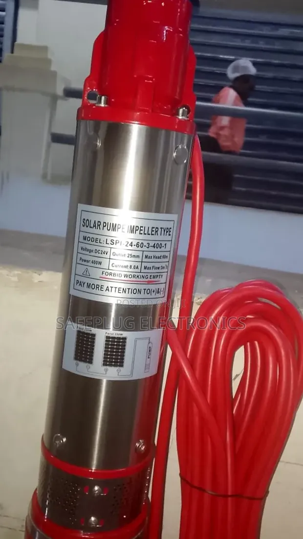 Solar Borehole Water Pump Direct Connection 24V 400W - 1
