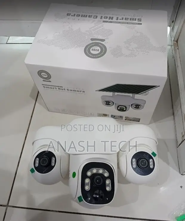 V380 Pro Solar Security Camera with PTZ - 1