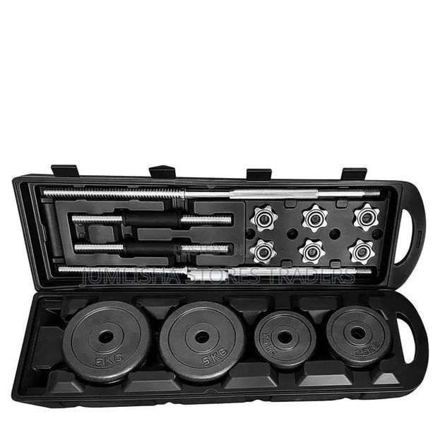 York 50kg Dumbbell Set - 1