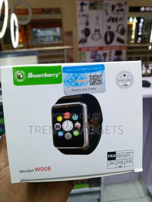 W008 Smartwatch Inayotumia SIM Card Kupiga Simu - 1