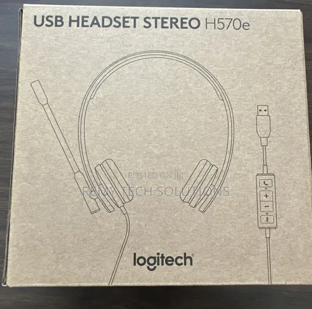 Logitech H570e USB Headset - 1