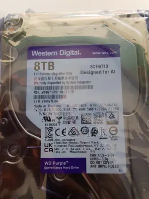 Western Digital Purple 8TB Surveillance HDD