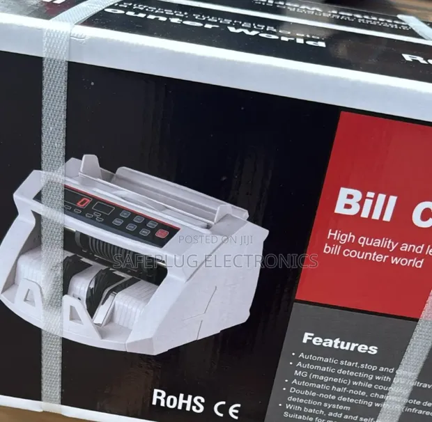 Brand New Bill Counter Machine with Fake Note Detector - 1