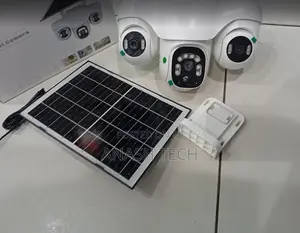 Smart 3-Lens Wireless CCTV Camera na Solar Power
