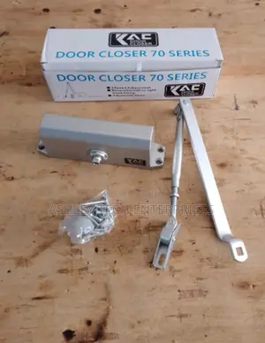 Durable Automatic Door Closer - Silver Hydraulic