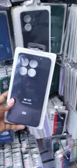 Kifuniko Nyeusi cha Silicone kwa Xiaomi Mi 14T Series - 2