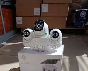 Smart Triple Lens Solar PTZ CCTV Camera