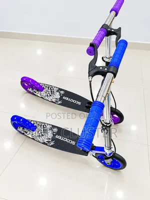 Scooter za Watoto Imara Zenye Breki za Mkono