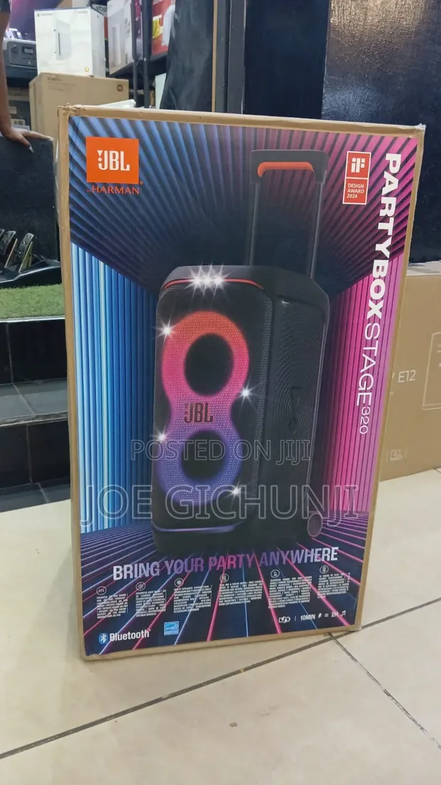 JBL PartyBox Stage 320 Spika Portable ya Wireless ya Party - 1