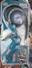 TOTAL TAT11601 Air Tire Inflating Gun na Pressure Gauge - 1