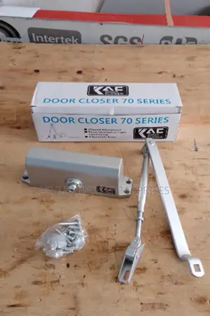 Heavy Duty Hydraulic Door Closer - Silver